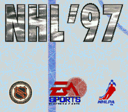 NHL '97 (USA) Title Screen